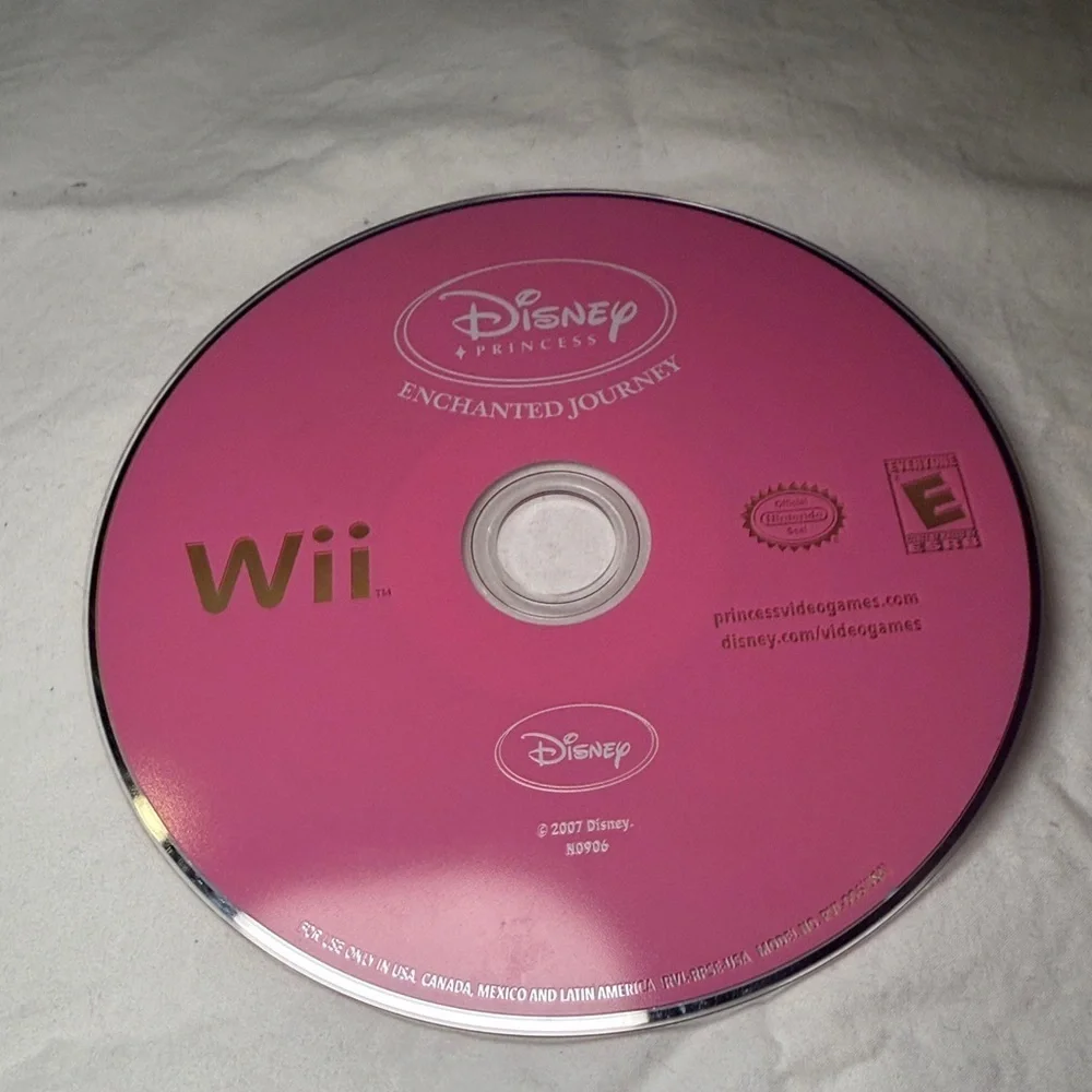 Disney Princesses Enchanted Journey Wii Game 2007 Tested EUC